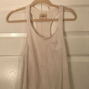 White Halter tank top
